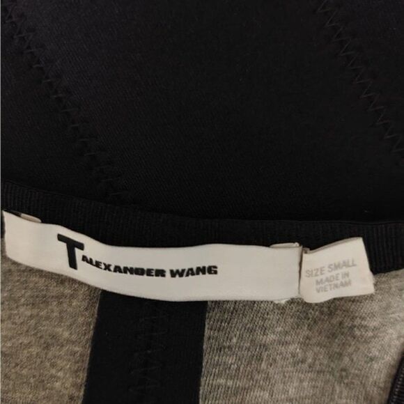 Alexander Wang • Neoprene Pleated Skater Dress - Picture 6 of 8